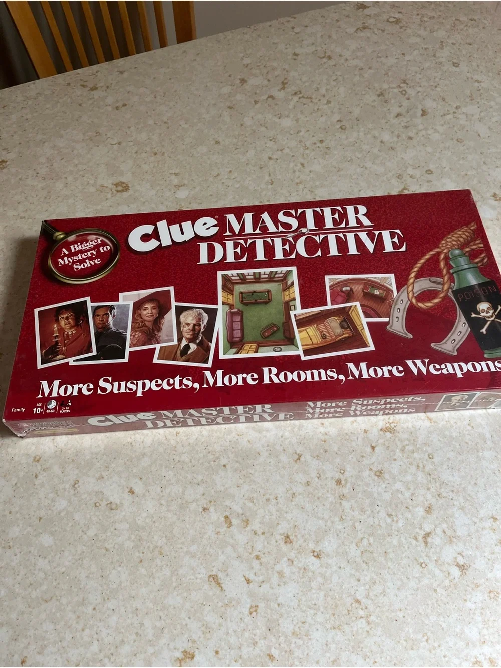 Master Detective Board Game - Red
